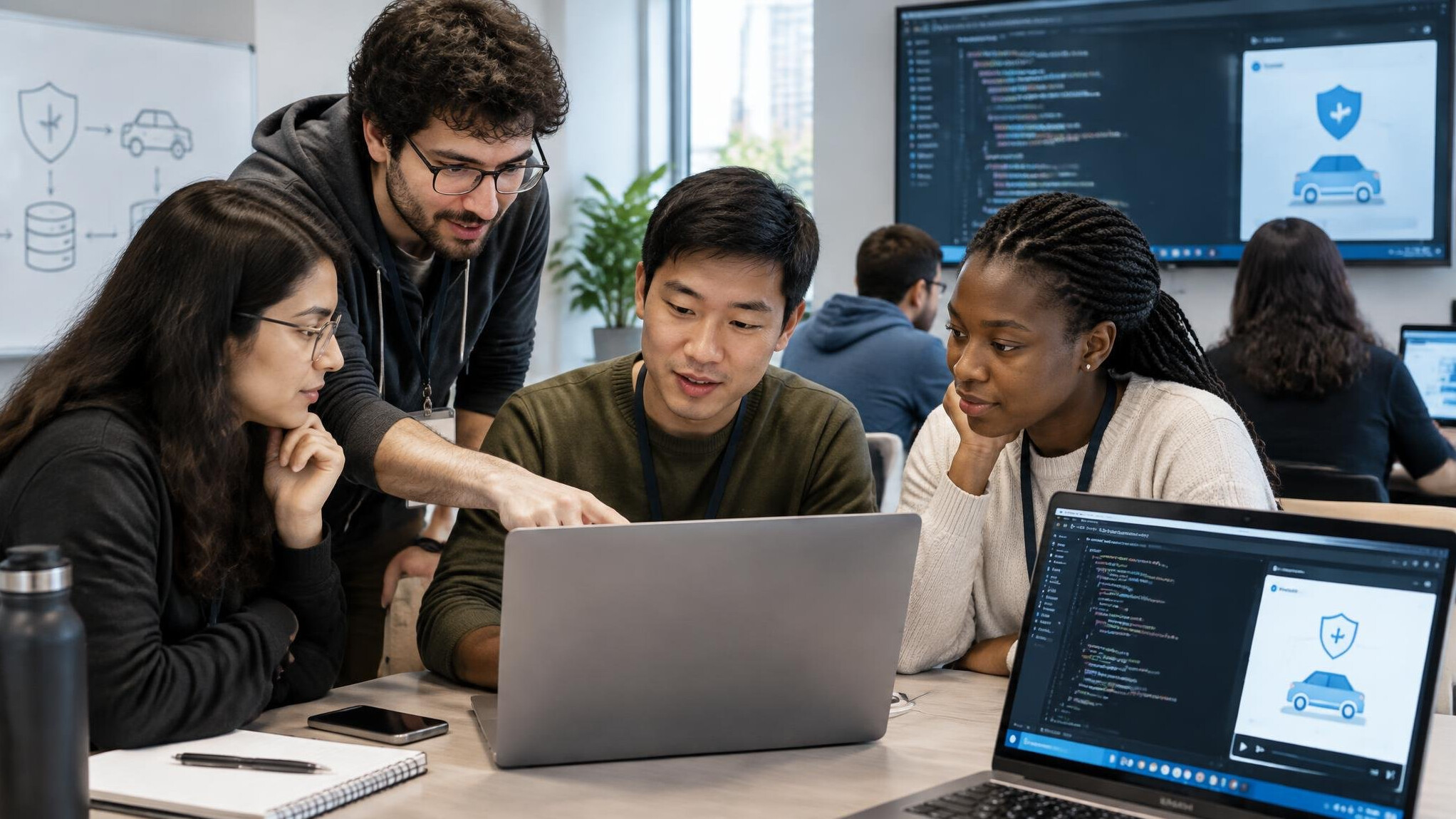 coding workshop participants