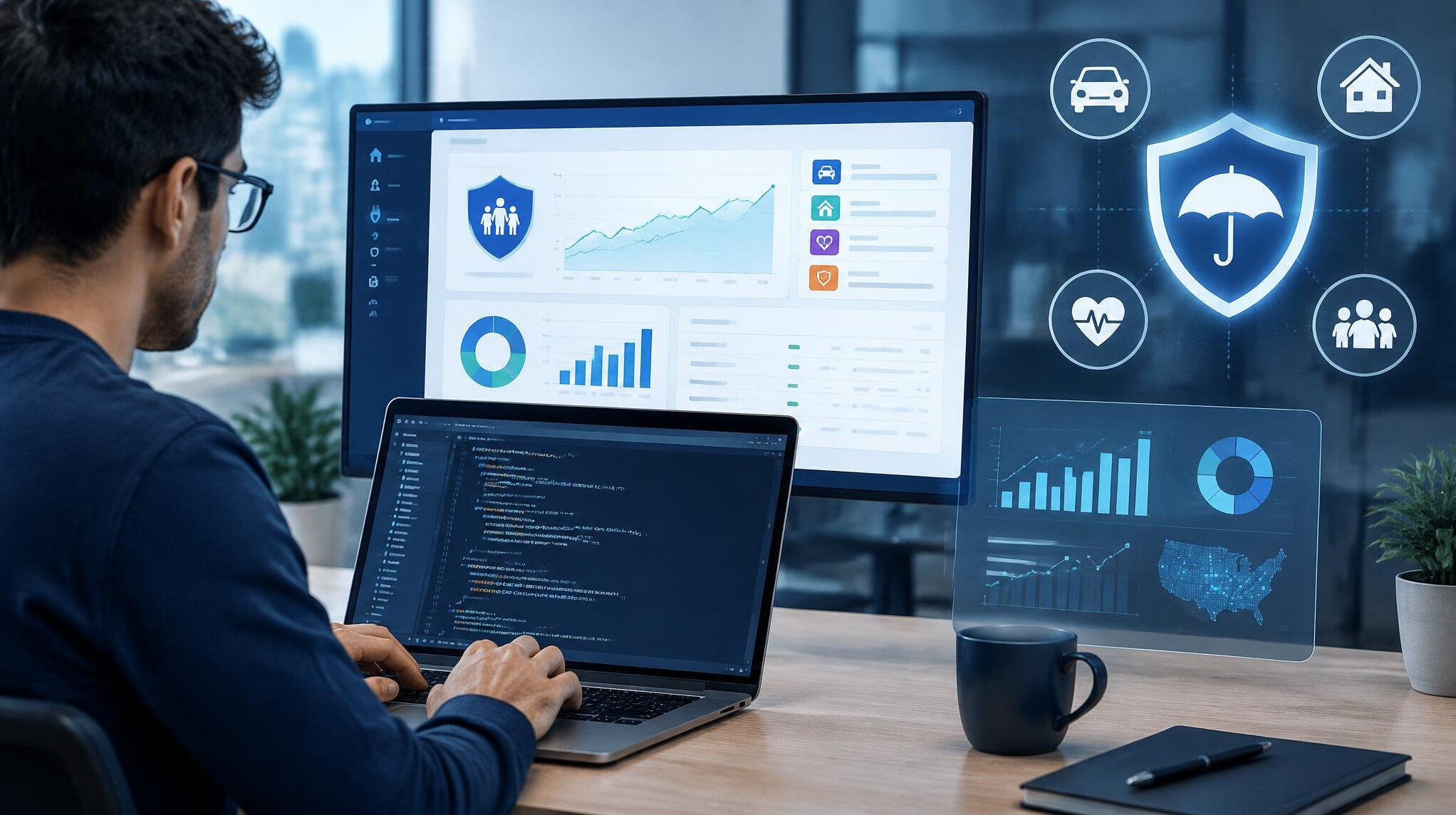 insurance software interface